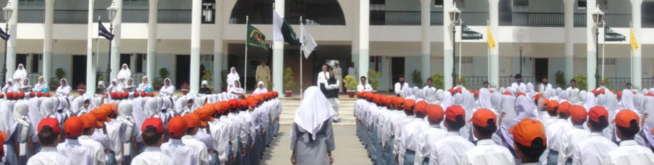 Students at a Yousuf Dewan school
